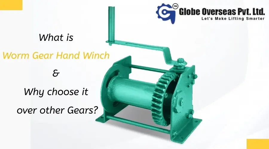 Worm Gear Hand Winch