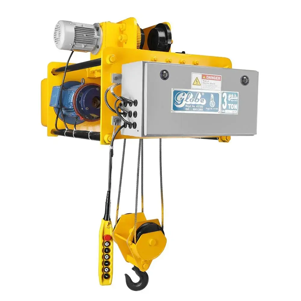 Electric Wire Rope Hoist (With Electric Travelling Trolley)