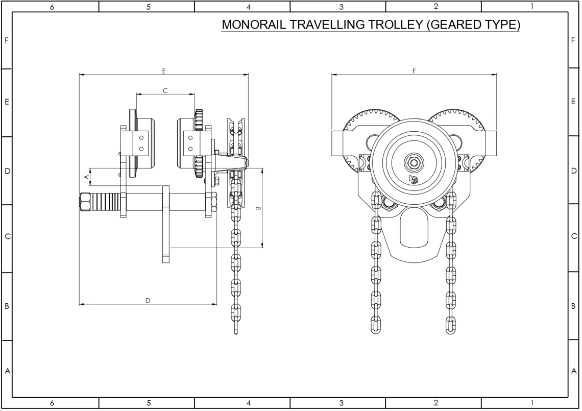 Flameproof Hoist