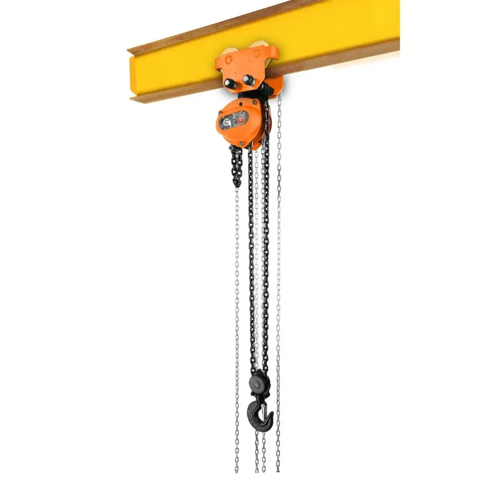 low headroom chain pulley